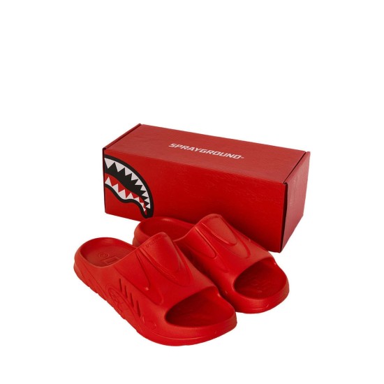 Sprayground Ανδρικά Slides Κόκκινα
