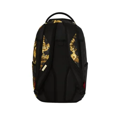SPRAYGROUND GOLD FLORAL REMIX BACKPACK Μαύρο