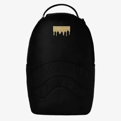 SPRAYGROUND Gold Drip Logo Dlxsv Backpack Μαύρο