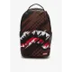 Sprayground Smeared Grunge DLXSV Backpack Καφέ