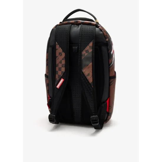 Sprayground Smeared Grunge DLXSV Backpack Καφέ