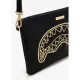 SPRAYGROUND clutch bag that gold drap crossbody Μαύρο