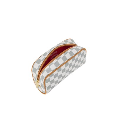 SPRAYGROUND 3AM CREAM PENCIL CASE Aσπρο