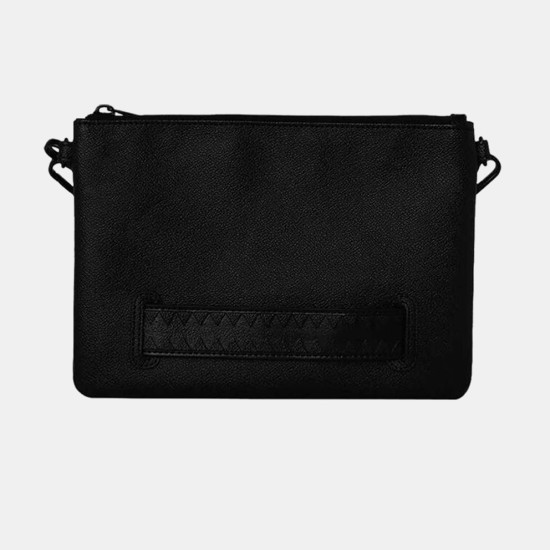 Sprayground Τσάντα Gold Brick Lux Crossbody Pouchette Μαύρο