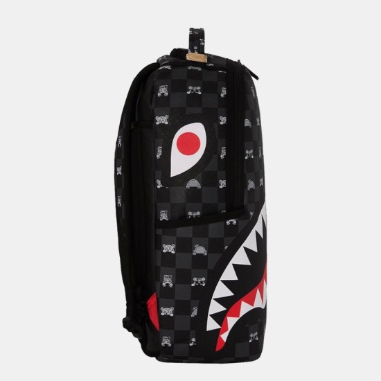 Sprayground Gray Peeking Character Σακίδιο Πλάτης