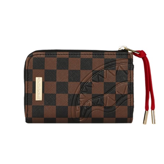 SPRAYGROUND RED REDEMPTION WALLET SPRAYGROUND RED REDEMPTION WALLET