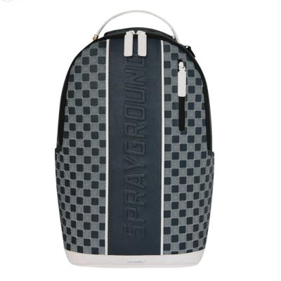 Sprayground Upscale Check Backpack Μαύρο