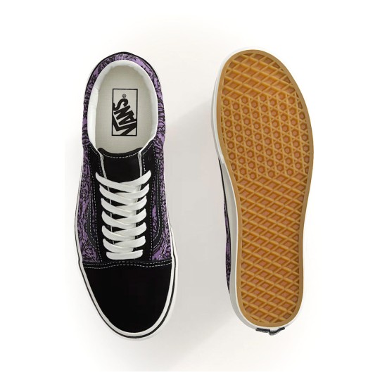 Vans Old Skool Γυναικεία Sneakers Μωβ