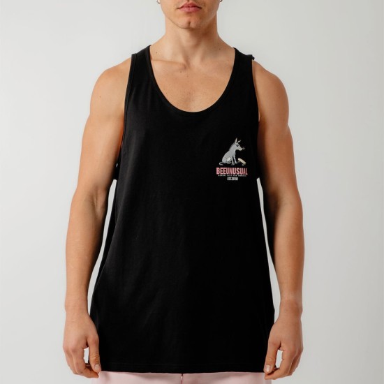 BEE UNUSUAL Break Free Tank Top Mαύρο BEE UNUSUAL Break Free Tank Top Mαύρο