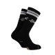 Bee Unusual ”Retro Logo” Combed Black Socks Bee Unusual ”Retro Logo” Combed Black Socks