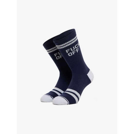 Bee. Unusual. Fck Off Ανδρικές Κάλτσες Blue Bee. Unusual. Fck Off Ανδρικές Κάλτσες Blue