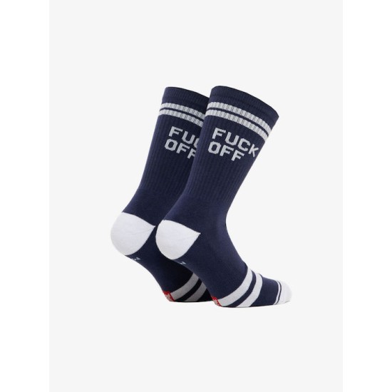 Bee. Unusual. Fck Off Ανδρικές Κάλτσες Blue Bee. Unusual. Fck Off Ανδρικές Κάλτσες Blue