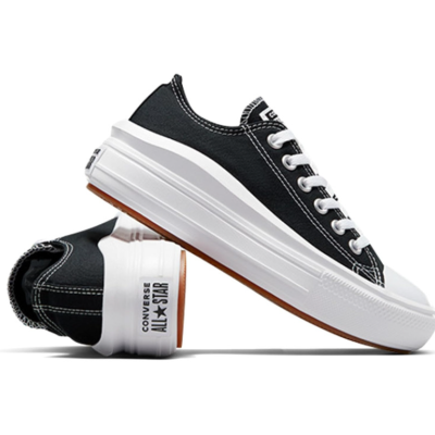 Converse Chuck Taylor All Star Ox Flatforms Sneakers Μαύρο Converse Chuck Taylor All Star Ox Flatforms Sneakers Μαύρο