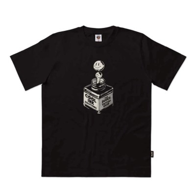 THE DUDES COOL INK SEASONAL T-SHIRT BLACK THE DUDES COOL INK SEASONAL T-SHIRT BLACK