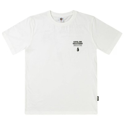THE DUDES COOL INK CLASSIC T-SHIRT OFF-WHITE THE DUDES COOL INK CLASSIC T-SHIRT OFF-WHITE