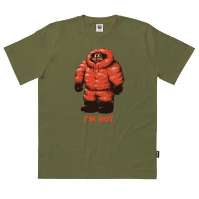 Dudes Organic Cotton T-shirt I'm Hot Mayfly Dudes Organic Cotton T-shirt I'm Hot Mayfly