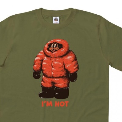 Dudes Organic Cotton T-shirt I'm Hot Mayfly Dudes Organic Cotton T-shirt I'm Hot Mayfly