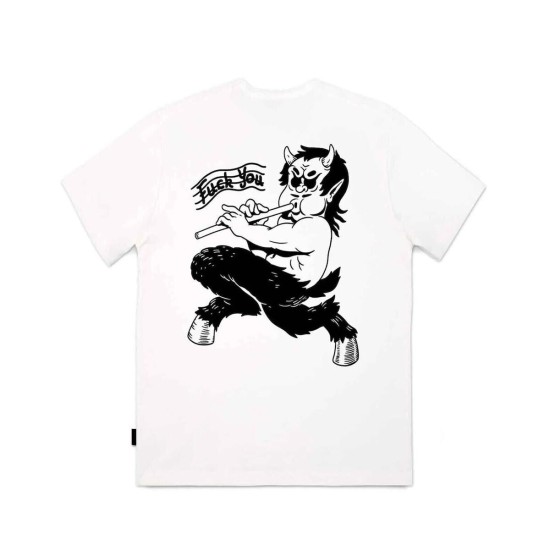 THE DUDES PAN T-SHIRT WHITE
