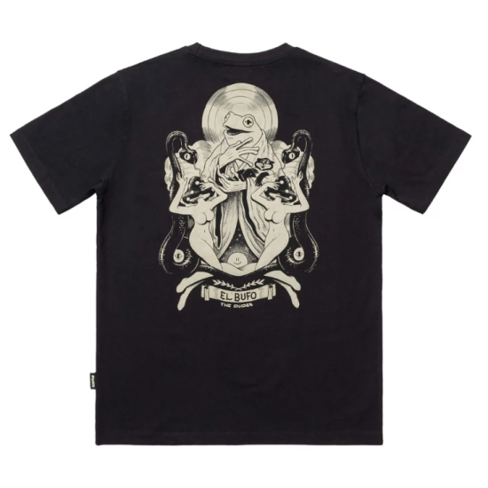 THE DUDES EL BUFO CLASSIC T-SHIRT BLACK THE DUDES EL BUFO CLASSIC T-SHIRT BLACK