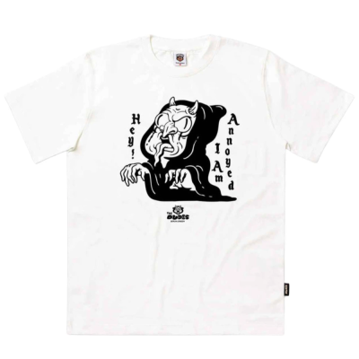 THE DUDES ANNOYED T-SHIRT WHITE Άσπρο THE DUDES ANNOYED T-SHIRT WHITE Άσπρο