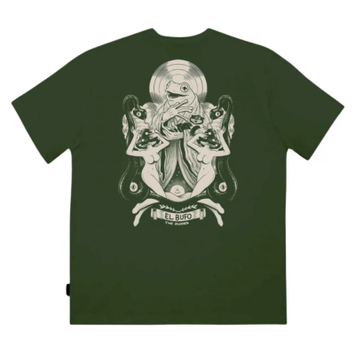 THE DUDES EL BUFO T-SHIRT Πράσινο THE DUDES EL BUFO T-SHIRT Πράσινο