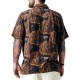 THE DUDES CITADELIC BROWN HAWAIIAN SHIRT MULTICOLOR Πολύχρωμο THE DUDES CITADELIC BROWN HAWAIIAN SHIRT MULTICOLOR Πολύχρωμο