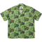 THE DUDES CITADELIC GREEN HAWAIIAN SHIRT MULTICOLOR Πράσινο