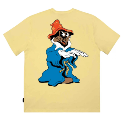 The Dudes ALL WAVY T-SHIRT Custard Κίτρινο The Dudes ALL WAVY T-SHIRT Custard Κίτρινο