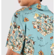 THE DUDES DUDLAND HAWAIIAN SHIRT MULTICOLOR Μπλε