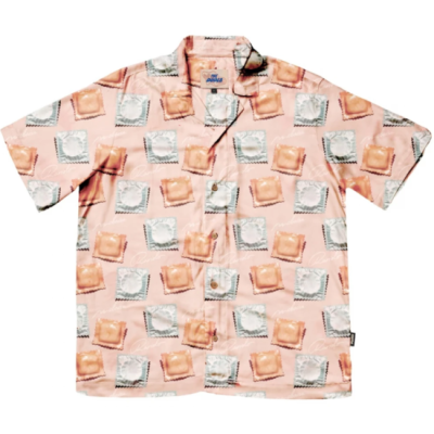 THE DUDES RAVIOLO HAWAIIAN SHIRT MULTICOLOR Πολύχρωμο