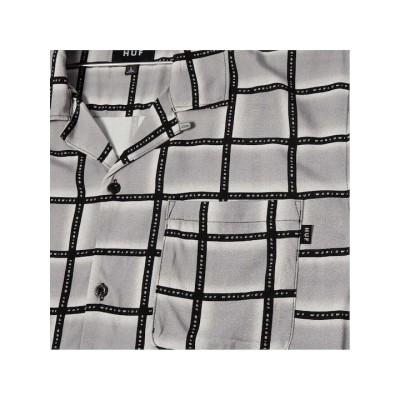 HUFΚοντομάνικο Πουκάμισο Black