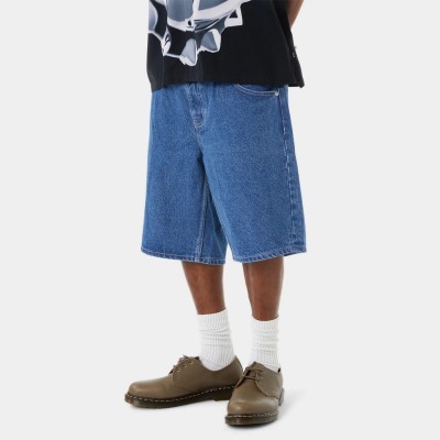 HUF CROMER SHORT STONE WASH INDIGO HUF CROMER SHORT STONE WASH INDIGO