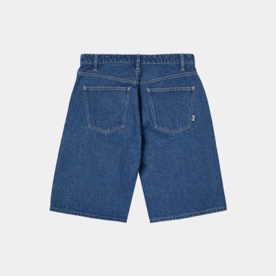 HUF CROMER SHORT STONE WASH INDIGO HUF CROMER SHORT STONE WASH INDIGO
