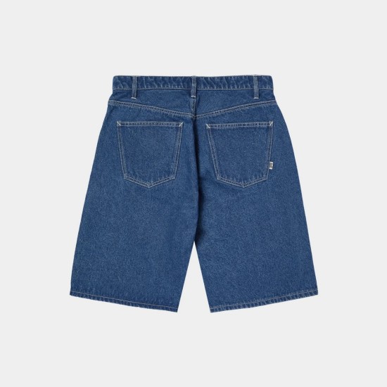 HUF CROMER SHORT STONE WASH INDIGO HUF CROMER SHORT STONE WASH INDIGO