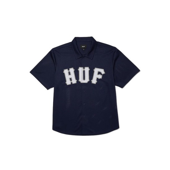 HUFΚοντομάνικο Πουκάμισο Navy HUFΚοντομάνικο Πουκάμισο Navy