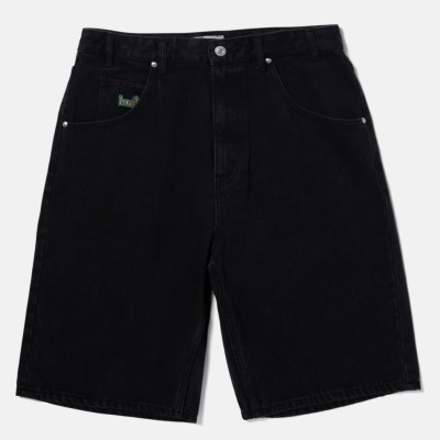 HUF CROMER SHORTS WASHED BLACK HUF CROMER SHORTS WASHED BLACK
