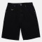 HUF CROMER SHORTS WASHED BLACK