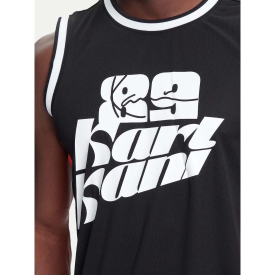 Karl Kani Signature Colorblock Basketball Jersey Βlack Karl Kani Signature Colorblock Basketball Jersey Βlack
