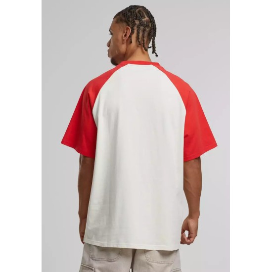 Karl Kani SIGNATURE RAGLAN - Print T-shirt - white Karl Kani SIGNATURE RAGLAN - Print T-shirt - white