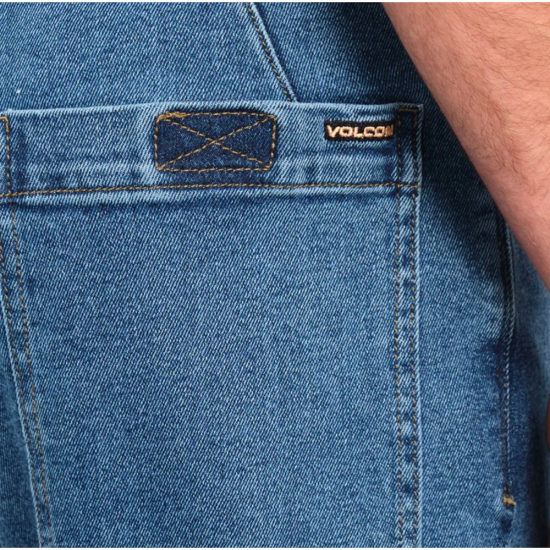 Volcom Kraftsman Ii Jeans Bold Blue Μπλε Volcom Kraftsman Ii Jeans Bold Blue Μπλε