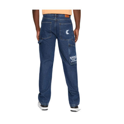 KARL KANI RETRO BAGGY WORKWEAR DENIM RINSE BLUE
