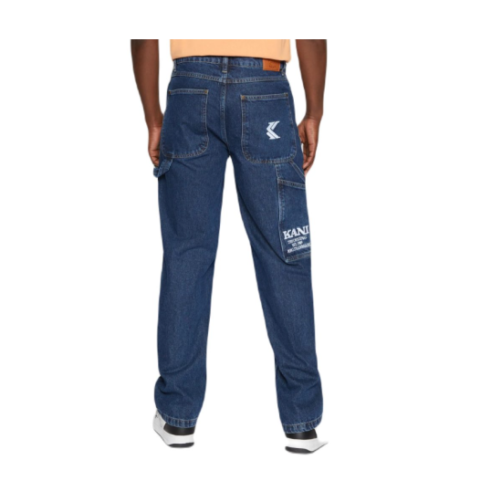 KARL KANI RETRO BAGGY WORKWEAR DENIM RINSE BLUE KARL KANI RETRO BAGGY WORKWEAR DENIM RINSE BLUE