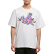 Karl Kani Woven Signature Airbrush Amor Tee White/Pink Άσπρο Karl Kani Woven Signature Airbrush Amor Tee White/Pink Άσπρο