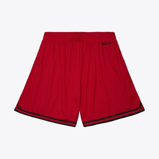 Ανδρική Βερμούδα NBA Κόκκινη - Mitchell & Ness Overtime Chicago Bulls Ανδρική Βερμούδα NBA Κόκκινη - Mitchell & Ness Overtime Chicago Bulls
