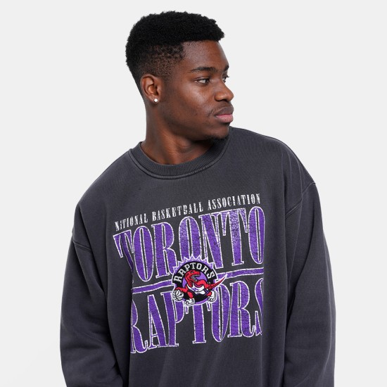 Mitchell & Ness Nba Downtown Fleece Crew Vintage 