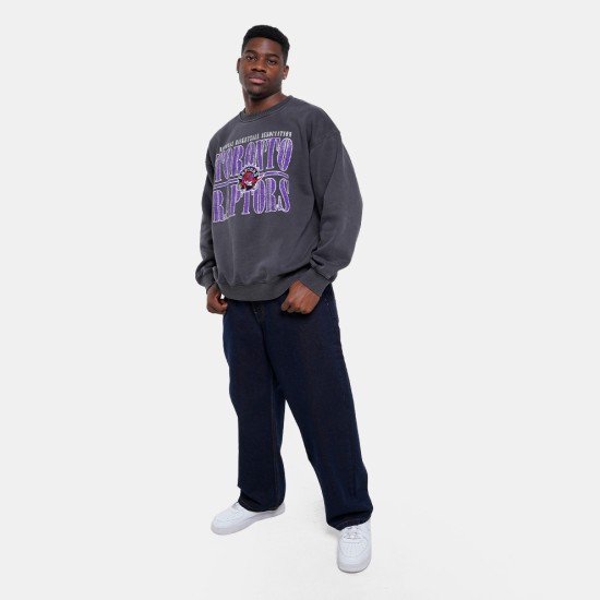 Mitchell & Ness Nba Downtown Fleece Crew Vintage 