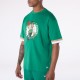 NEW ERA NBA BOSTON CELTICS PANEL OS T-SHIRT GREEN