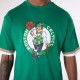 NEW ERA NBA BOSTON CELTICS PANEL OS T-SHIRT GREEN