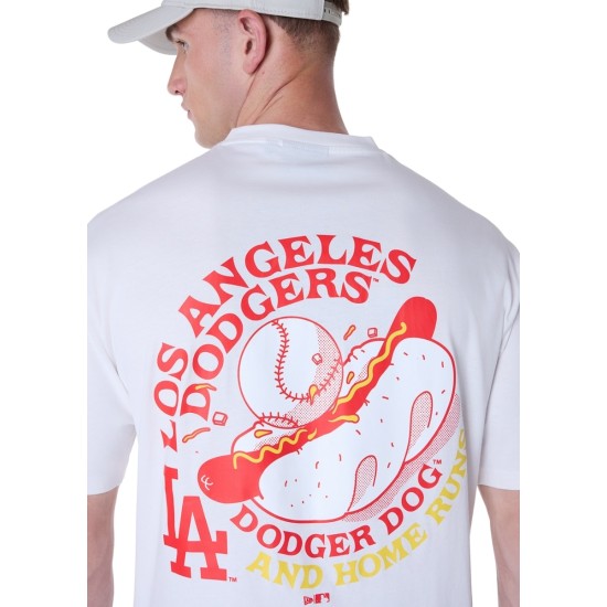 New Era Los Angeles Dodgers MLB Food Graphic T-Shirt Off White New Era Los Angeles Dodgers MLB Food Graphic T-Shirt Off White