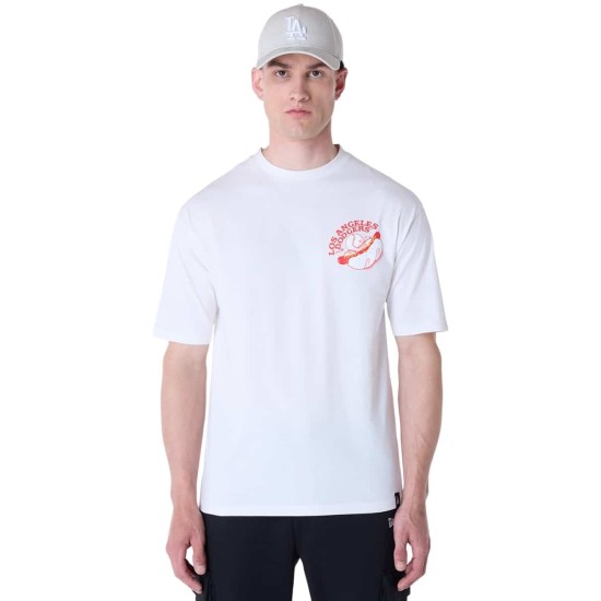New Era Los Angeles Dodgers MLB Food Graphic T-Shirt Off White New Era Los Angeles Dodgers MLB Food Graphic T-Shirt Off White